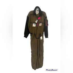 Vintage 90s Obermeyer High Country Ski Suit  Mens Size L